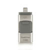 Android Phone USB Swivel Flash Drive Small Grey Multi - Function